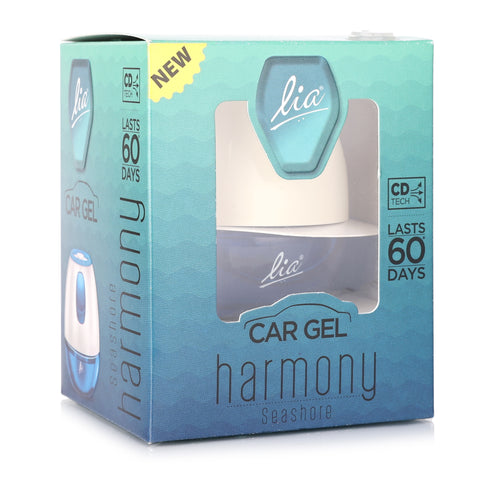Lia Dashboard Gel Car Freshener - Sea Shore