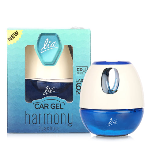 Lia Dashboard Gel Car Freshener - Sea Shore