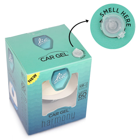 Lia Dashboard Gel Car Freshener - Sea Shore