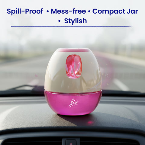 Lia Dashboard Gel Car Freshener - Mango Caramel
