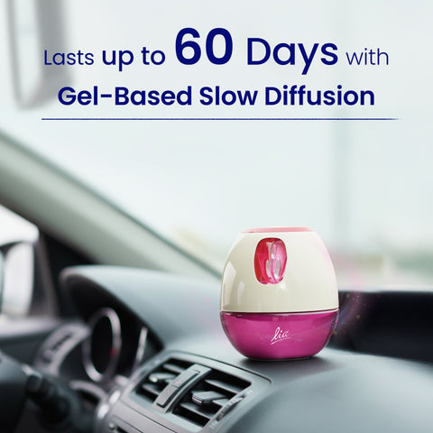 Lia Dashboard Gel Car Freshener - Mango Caramel