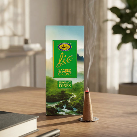 Sacred Grove Pack of 3 Incense Cones - Lia Connoisseur Series