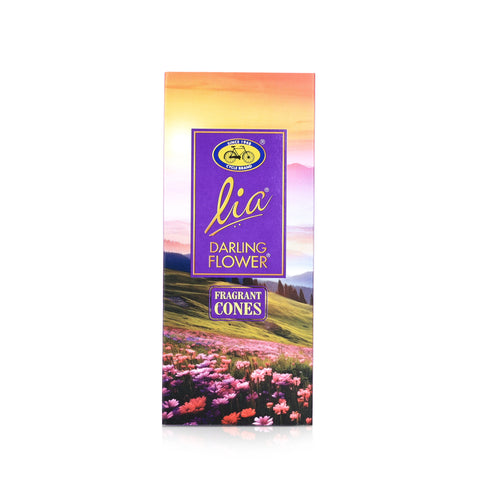 Darling Flower Pack of 3 Incense Cones - Lia Connoisseur Series