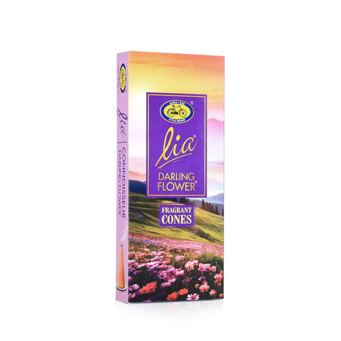 Darling Flower Pack of 3 Incense Cones - Lia Connoisseur Series