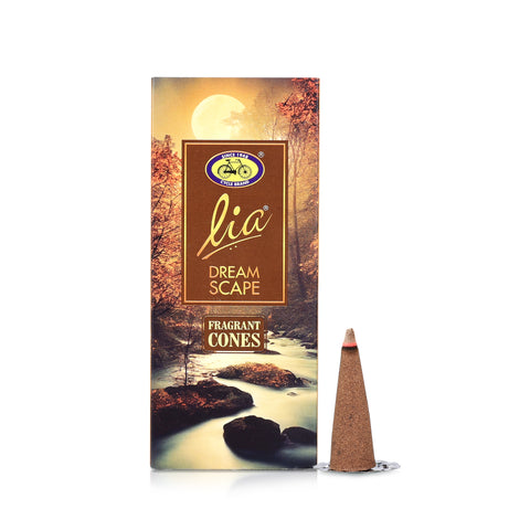 Dream Scape Pack of 3 Incense Cones - Lia Connoisseur Series