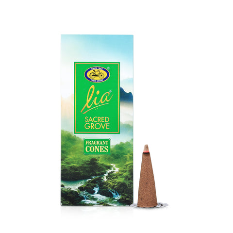 Sacred Grove Pack of 3 Incense Cones - Lia Connoisseur Series
