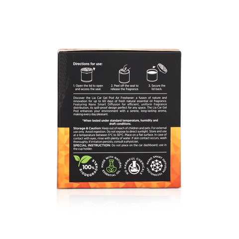 Sweet Oudh Gel Pod | Transform Your Drive with Luxury Fragrance
