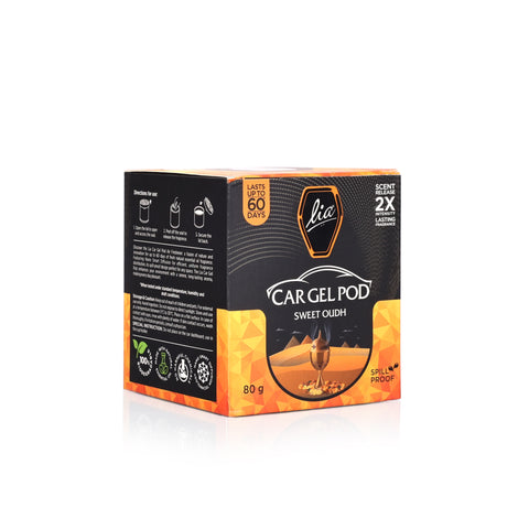 Sweet Oudh Gel Pod | Transform Your Drive with Luxury Fragrance