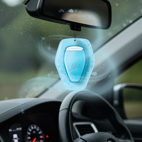 Cool Blue Aroma Tag | Spill-Free Freshness Anywhere