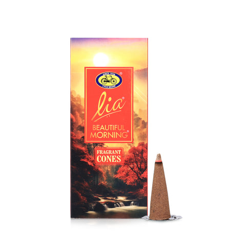 Beautiful Morning Pack of 3 Incense Cones - Lia Connoisseur Series