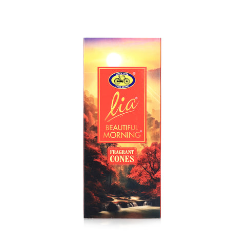 Beautiful Morning Pack of 3 Incense Cones - Lia Connoisseur Series