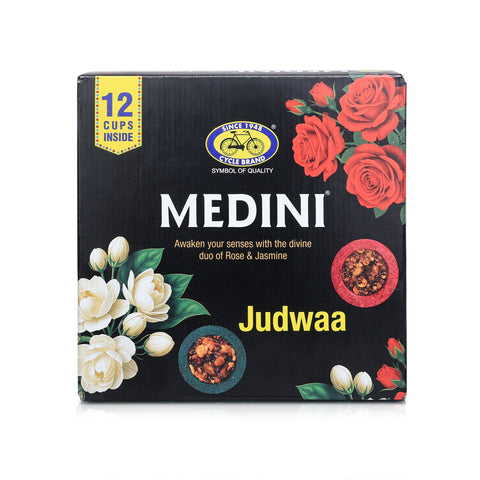 Medini Premium Judwa Cup Sambrani - Rose, Jasmine