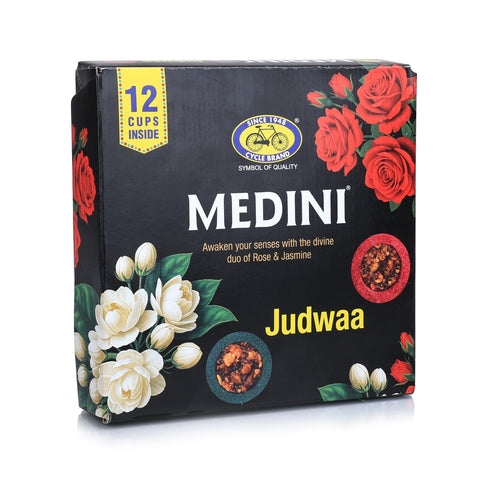 Medini Premium Judwa Cup Sambrani - Rose, Jasmine