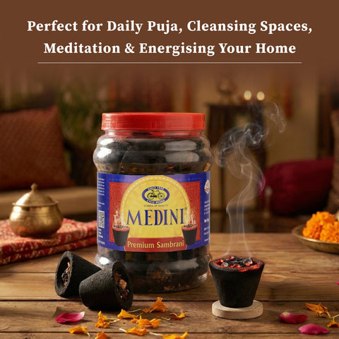 Medini Cup Sambrani | 35N Jar Pack