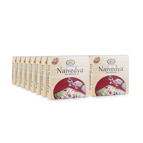 Naivedya Cup Sambrani Combo - Pack of 16