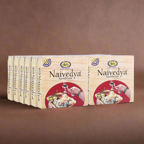 Naivedya Cup Sambrani Combo Pack of 12 (12 N per pack)