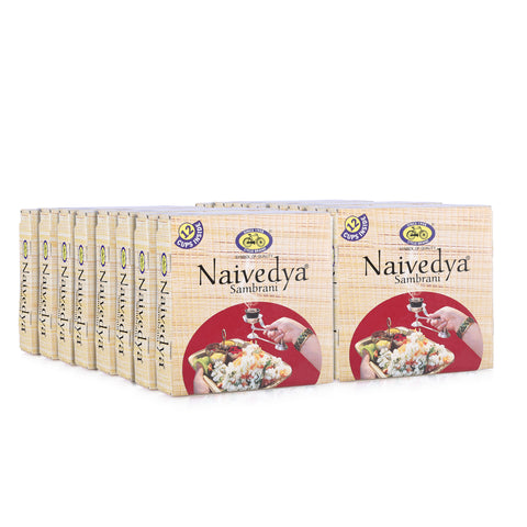 Naivedya Cup Sambrani Combo Pack of 16 (12 N per pack)