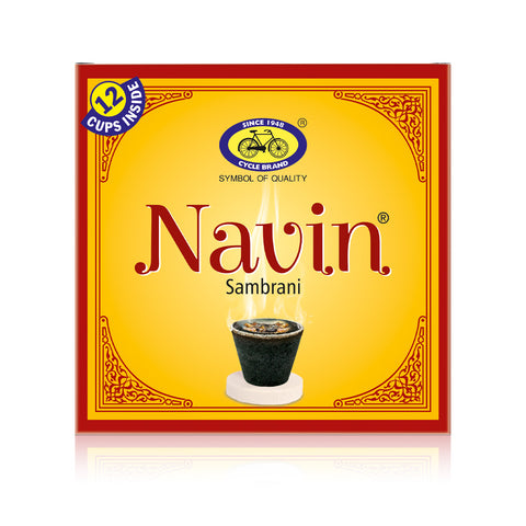 Navin Cup Sambrani I Pack of 4