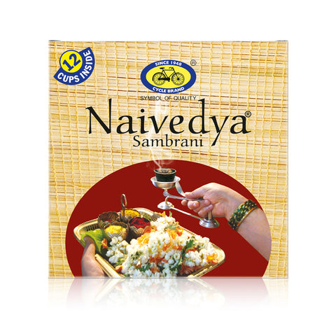Naivedya Cup Sambrani Combo - Pack of 4 (12 Cups in each pack)