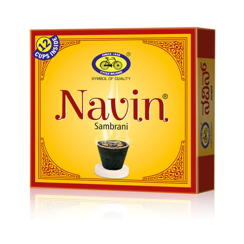 Navin Cup Sambrani I Pack of 8