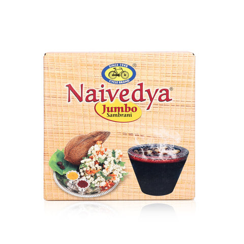 Naivedya Jumbo Sambrani Cups - Pack of 4