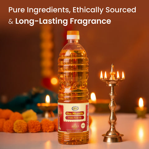 Om Shanthi Navin Pure Puja Oil