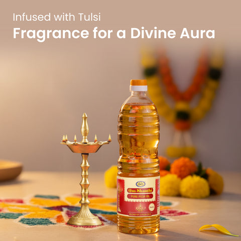 Om Shanthi Navin Pure Puja Oil