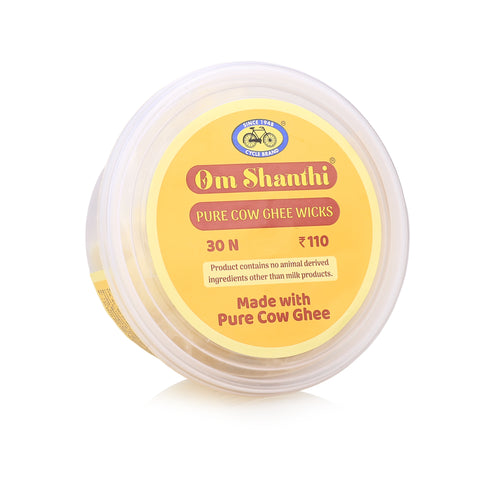 Pure Cow Ghee Wicks (30N)