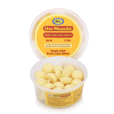 Pure Cow Ghee Wicks (30N)