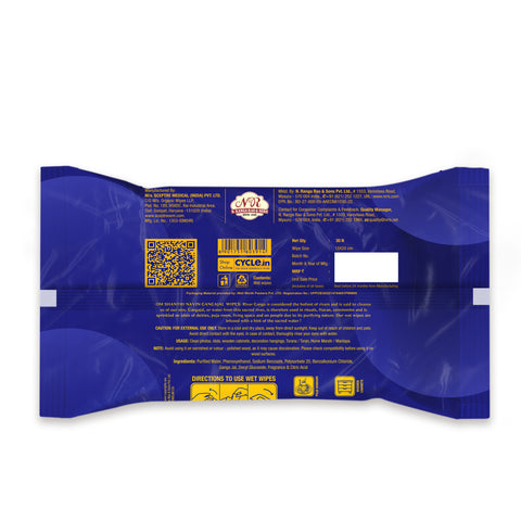 Gangajal Wet Wipes – Instant, Natural & Holy Cleaning for Puja Purity