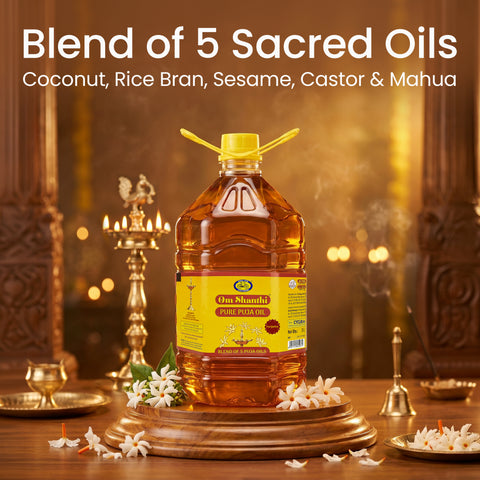 Parijatha Pure Puja Oil - 5 Litre