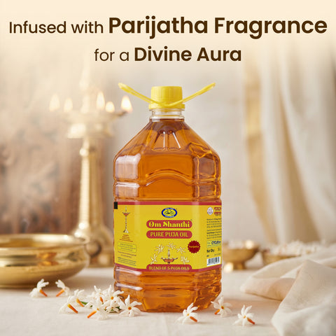 Parijatha Pure Puja Oil - 5 Litre