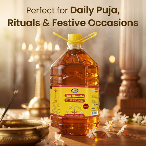 Parijatha Pure Puja Oil - 5 Litre
