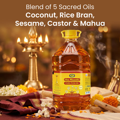 Jasmine Pure Puja Oil - 5 Litre