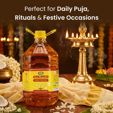 Jasmine Pure Puja Oil - 5 Litre