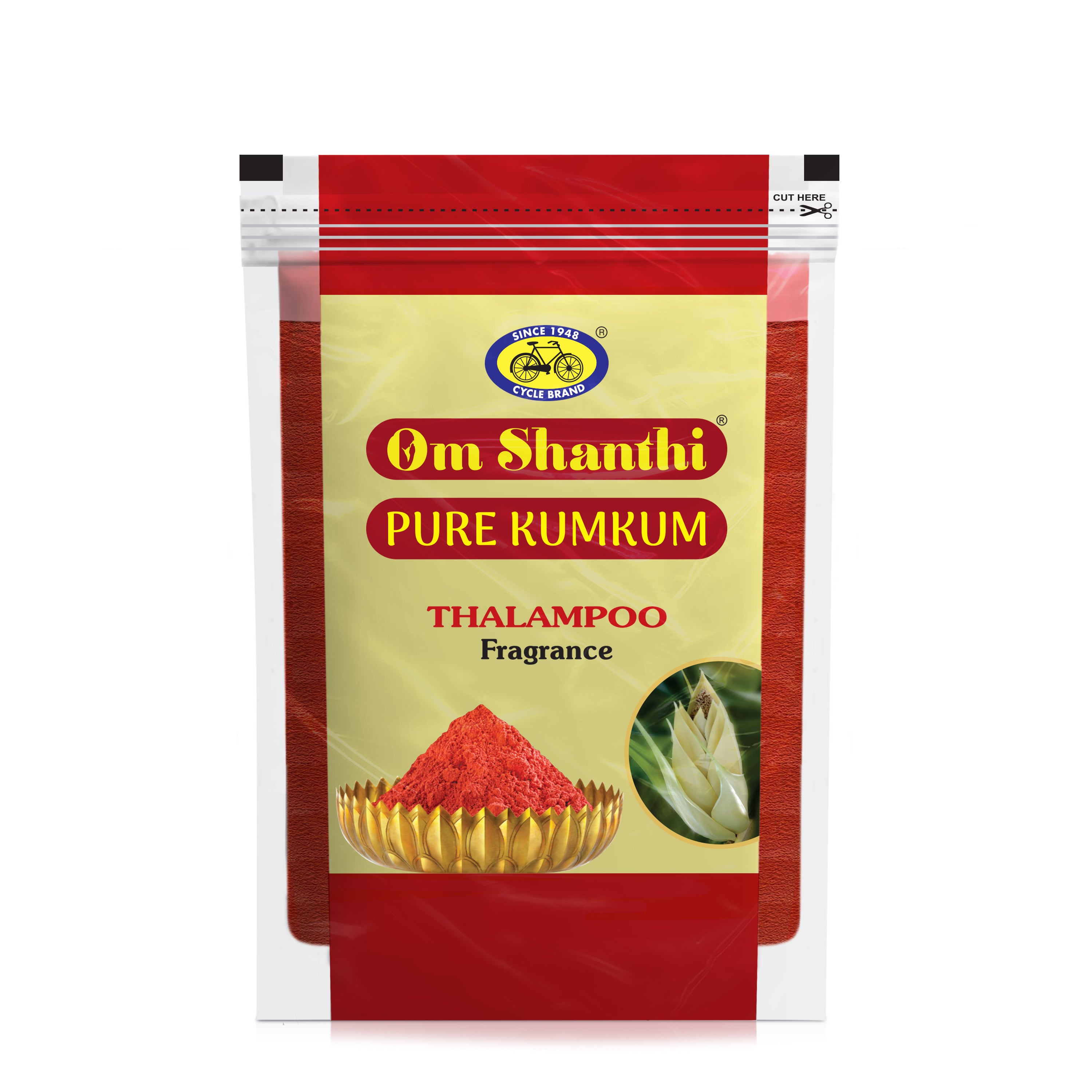 Pure Puja Kumkum – Om Shanthi Talampoo Kumkum - 1 KG – Cycle.in