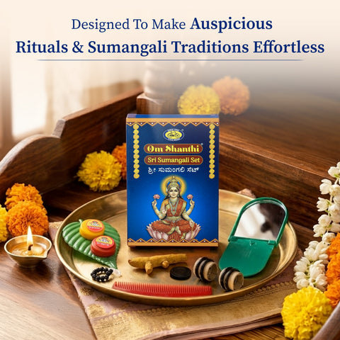 Sri Sumangali Pooja Set – Pack of 3 | Complete Tambulam Kit