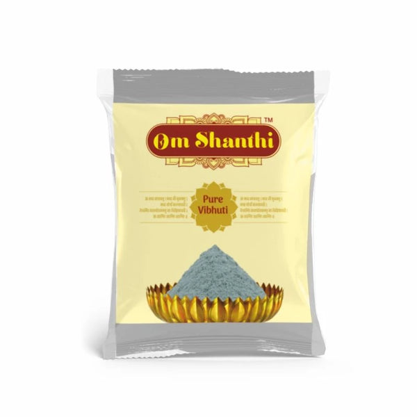 Om Shanthi Pure Vibhuti - Pack of 3