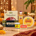 Complete daily puja essentials combo with six samagri items