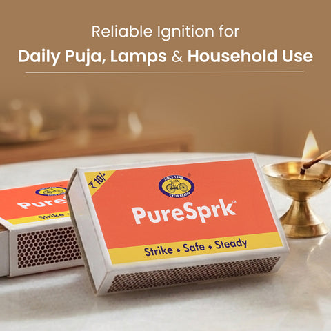 Pure Sprk Matchbox with 215 sticks