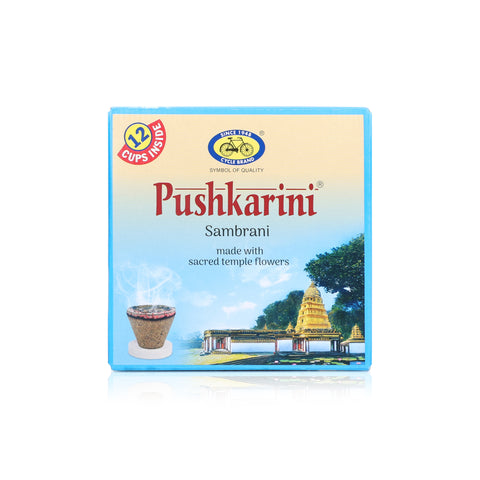 Pushkarini Cup Sambrani - Made from Sacred Temple Flowers