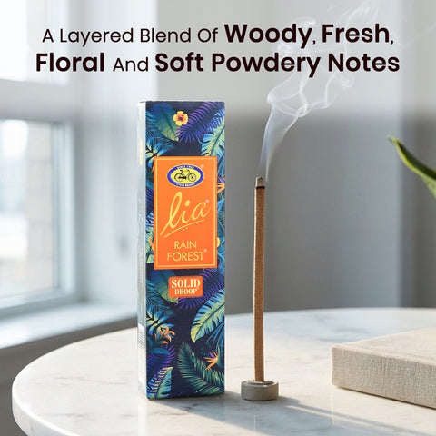 Rain Forest Bambooless Solid Dhoop