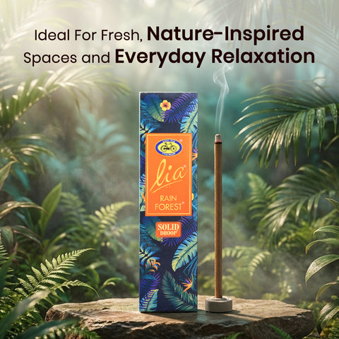 Rain Forest Bambooless Solid Dhoop