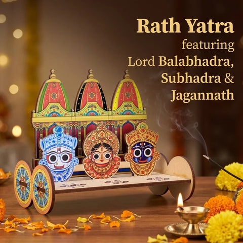 3-Step Dasara Doll Stand Combo (Pack of 4) | Festive Display Setup