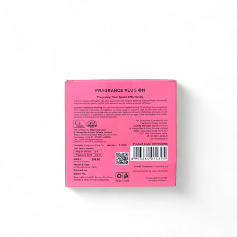 IRIS Royal Rose Fragrance Plug On | Lasts Up to 60 Days