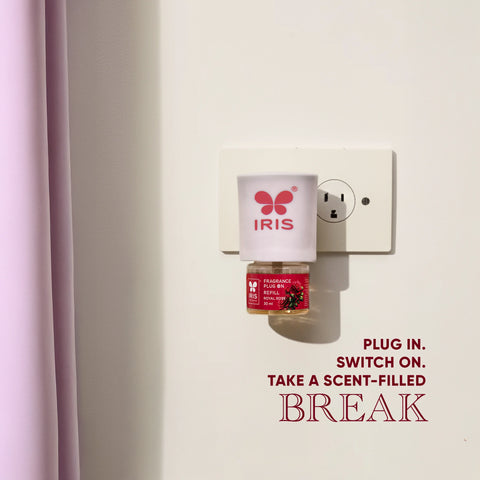 IRIS Royal Rose Fragrance Plug On | Lasts Up to 60 Days