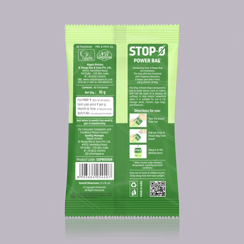 Stop-O Power Bag - Green Harmony