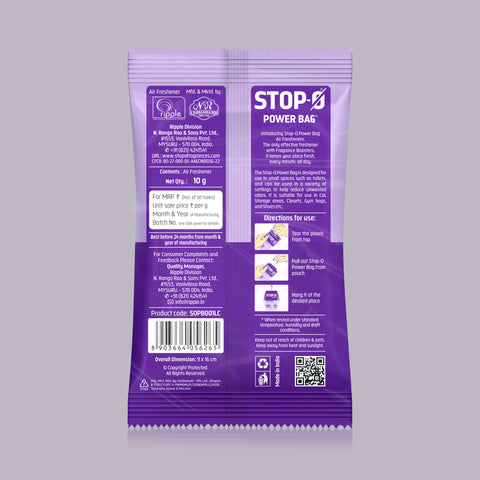 Stop-O Power Bag - Lavender Camphor