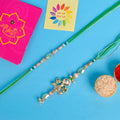 Designer Couple Rakhi Set | India’s Largest Brass Idols Brand - www.satvikstore.in