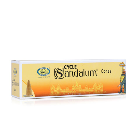 Cycle Sandalum Cones (Charcoal-Free & Bambooless) - 48 N